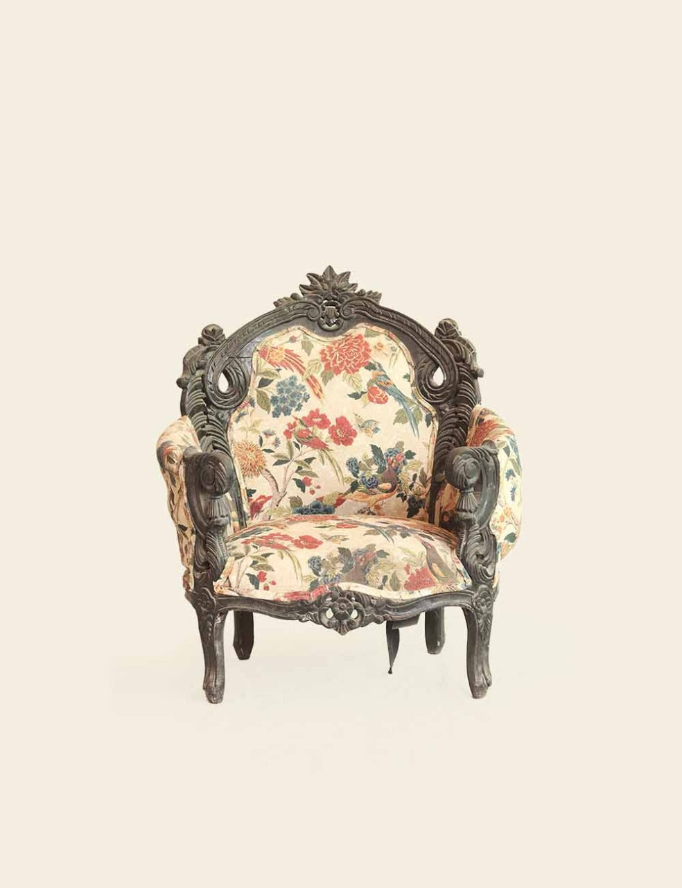 Antiquw Black Forest Side Chair